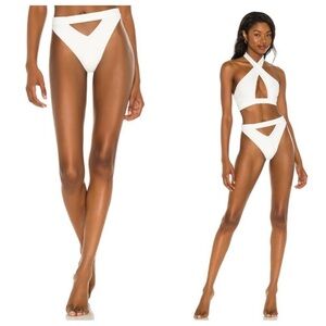 lovewave revolve Quinn Bottom in White Size Small NWT